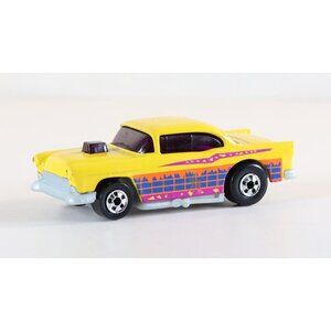 Hot Wheels 1978 57' Chevy Mattel Malaysia Yellow 1:64 Scale